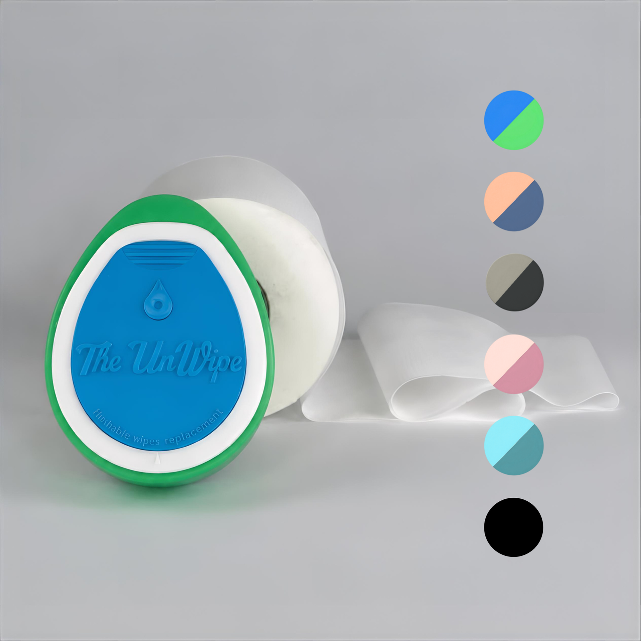 The UnWipe | Instead of Wet Wipes | Portable Reusable Flushable for any Restroom